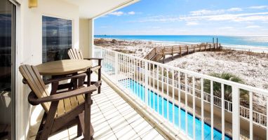 Balcony - 
Gulf Dunes 217 Fort Walton Beach Florida Okaloosa Island Vacation Rentals