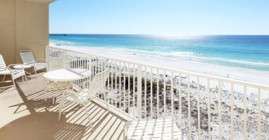 Balcony - 
Gulf Dunes 612 Fort Walton Beach Okaloosa Island Vacation Rentals
