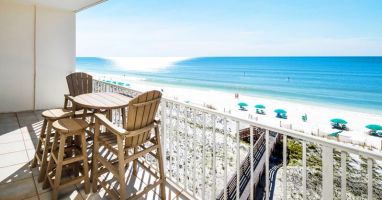 Balcony View - Gulf Dunes Resort Unit 616 / Okaloosa Island / Fort Walton Beach Vacation Rentals