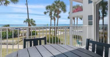 Enjoy a Meal on the Breezy Balcony