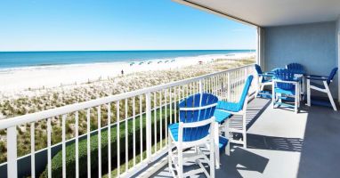 Balcony - 
Islander Beach Resort 3001 Fort Walton Beach Okaloosa Island