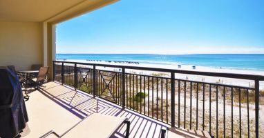 Balcony - 
Bella Riva Resort Unit 205, Okaloosa Island Fort Walton Beach Florida Vacation Condo Rentals by Sunset Resort Rentals