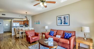 Open Concept Living, Dining, and Kitchen