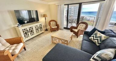 Over look the entire living space