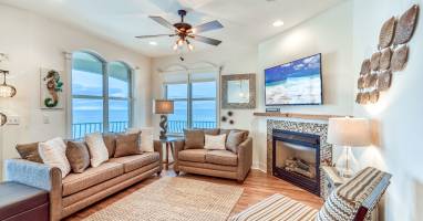 Living Room - Featuring Unobstructed Gulf Views