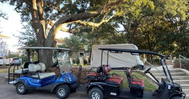 Tivoli 5293 comes with TWO golf carts! 