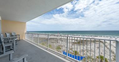 San Carlos 409 Gulf Front Balcony