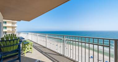 Crystal Shores West 601 Gulf Front Balcony