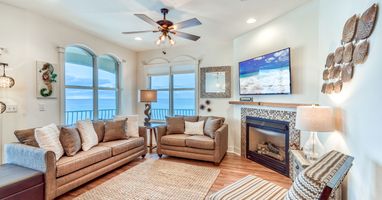 Living Room - Featuring Unobstructed Gulf Views