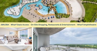 Wharf 713¦2-bedroom¦Marina Views