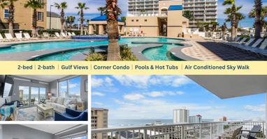 Crystal Tower 709 2br/2ba Corner Condo on 7th Floor