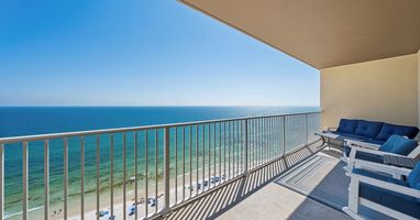 Crystal Shores West 1006 Gulf Front Balcony
