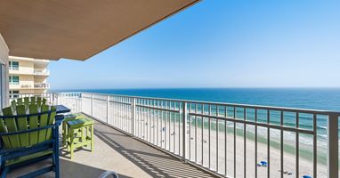 Crystal Shores West 601 Gulf Front Balcony