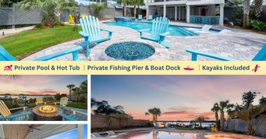 His & Hers by Young's Suncoast ¦ Private Pool & Hot Tub ¦Kayaks Included