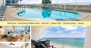 Lighthouse 1710 by Young's Suncoast | 2 Bedroom 2 Bathroom | Gulf Front