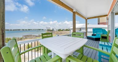Sweet Tea Lagoon Front Balcony off Main Living Area