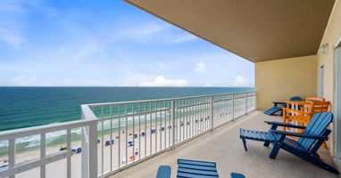 Crystal Shores West 501 Gulf Front Balcony