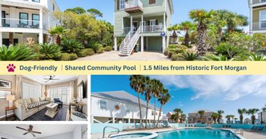 Salty Seashell 4-Bedroom House Fort Morgan