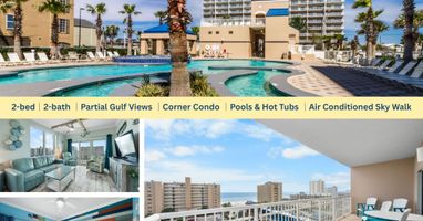 Crystal Tower 601 2br/2ba 6th Floor Corner Condo