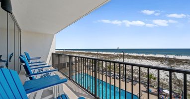Island Winds 280 Gulf Front Balcony