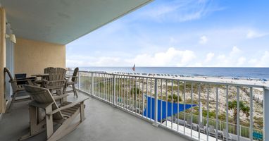 San Carlos 309 Gulf Front Balcony