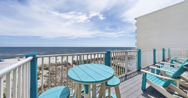 Sundial G3 Gulf Front Balcony and Seating