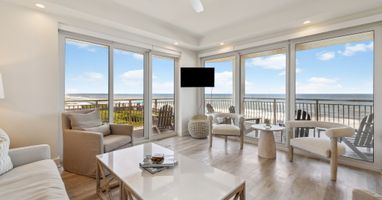 Cozy Living Area with Panoramic Gulf Views!