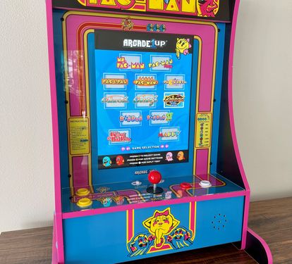 Take a trip back to the '80s with a mini Ms. Pac-Man — no quarters needed for this modern spin on an arcade classic.