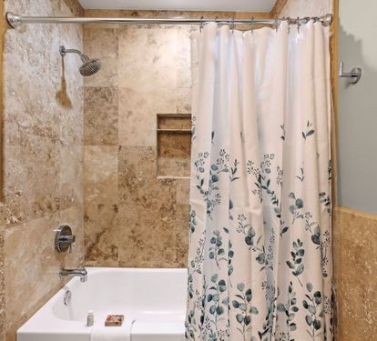 Spacious shower