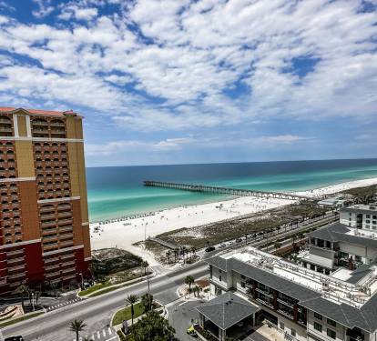 SEE ALL THE P.C.B. FIREWORKS SHOWS FROM YOUR BALCONY!!