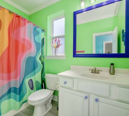 Upstairs bathroom