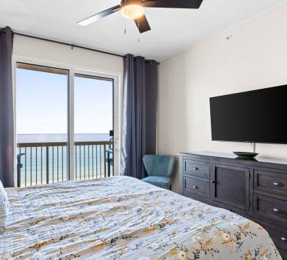 Balcony access from master