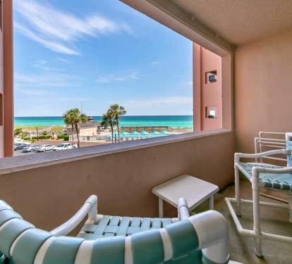 Private balcony perfect for morning coffee or sunset drinks.