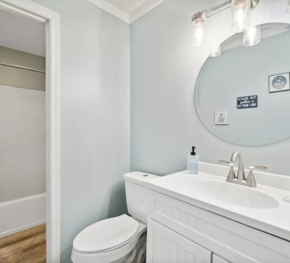 2nd full bathroom off second bedroom