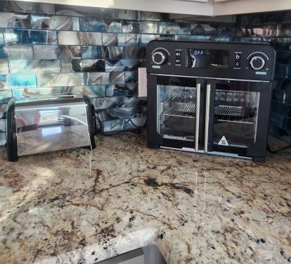 Toaster and air fryer