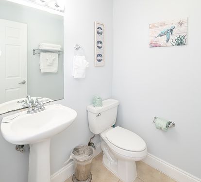 Guest half Bathroom