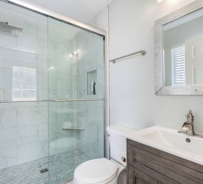 Updated bathroom