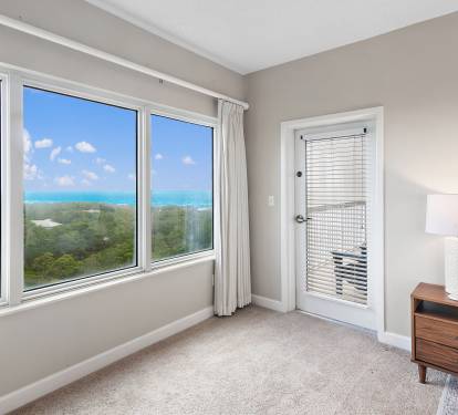 Master Suite with direct balcony access