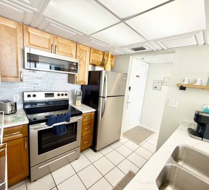 Stainless steel appliances
