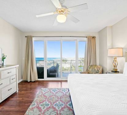 Large balcony access from the 2nd master bedroom