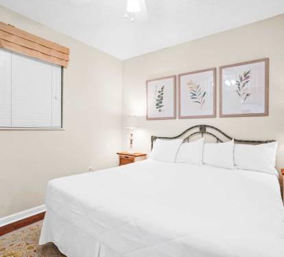 king bed in bedroom 1