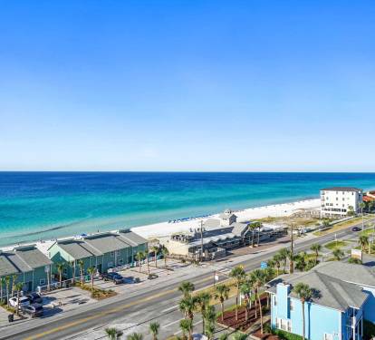 9th floor condo with great gulf views  on the destin miramar beach line