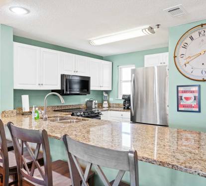 stocked kitchen