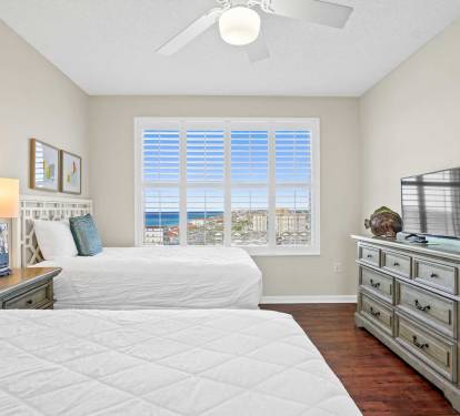 bedroom 2 with two queen beds