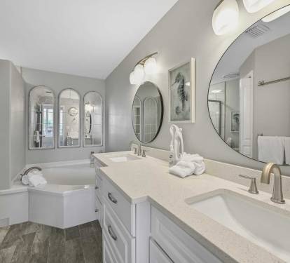 Master bathroom