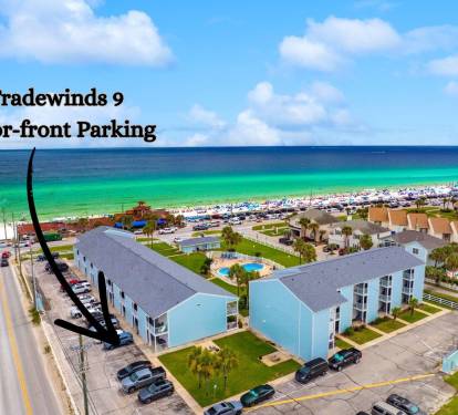 Reserved parking steps from the condo door