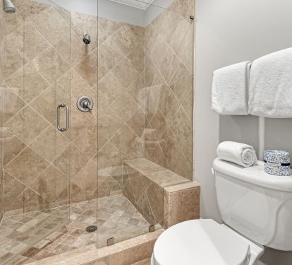 master bath - walk in shower
