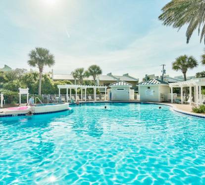 Beautiful Lagoon Style Pool