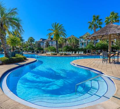 heated pool