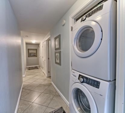 Full size front load washer &amp; dryer! 